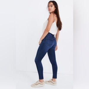 Madewell Petite Curvy High Rose Skinny Jeans